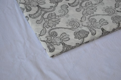 Indian Hand-Block Print Floral 100% Cotton Fabric 10 Yard New Print_1432 - Picture 3 of 13