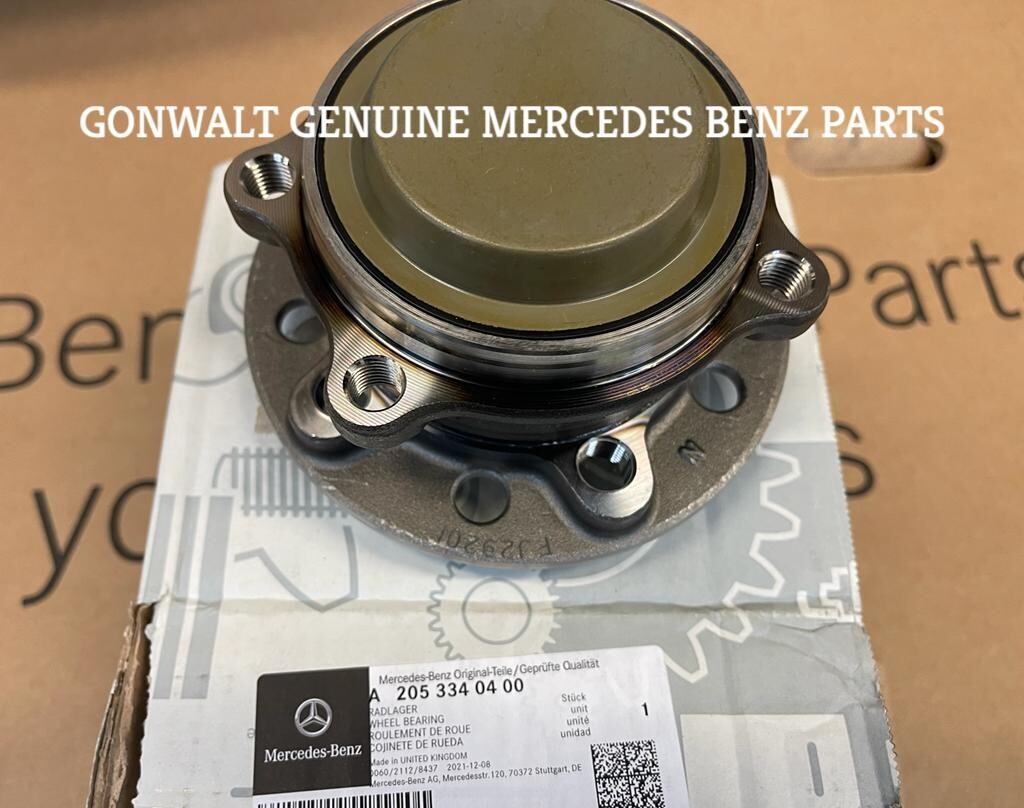 2053340400 Mercedes-Benz C300 C350e 15-20 Front Wheel Bearing And