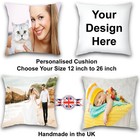 Personalised Photo Pillowcase Cushion Insert with Filling Pillow