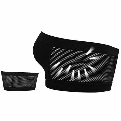 Sports Bras Bandeau Women's Soft Seamless Strapless Top Breathable Boob Tube - Picture 5 of 10