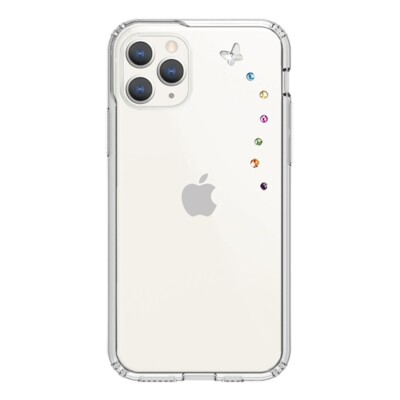 Bling My Thing x Swarovski PAPILLON MINI Cotton Candy (für iPhone 11 Pro)