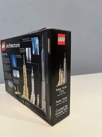 LEGO - Architecture New York City 21028-BOX ONLY - EMPTY BOX - NO LEGOS!