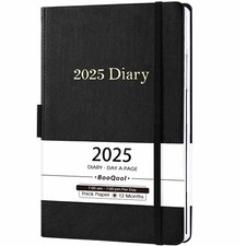 Diary 2024-25 Page a Day from July 2024 to June 2025 Daily Planner 14.3x21cm
