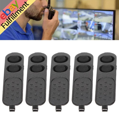Kit 5 Pièces PTT Caoutchouc Et Bouton Pour Talkie-walkie XIR P3688 DEP450 DP1400 - Accessoire De Remplacement - 12