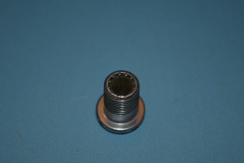 1969 OEM FORD GALAXIE 500 HEAD LIGHT SWITCH RETAINER NUT - Foto 4 di 5