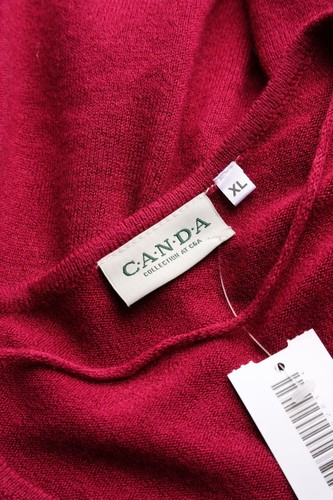 CANDA by C&A Strick-Pullover Perlen Applikationen XL burgundy - Bild 5 von 5