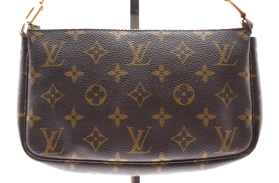 LOUIS VUITTON [ранг A] монограмма Pochette аксессуар мешок сумка сумочка M51980 подлинный - Изображение 2 из 4