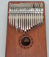 Hey Mate Piano 17 Key Finger Mahogany Keyboard Music Instrument Wood Thumb