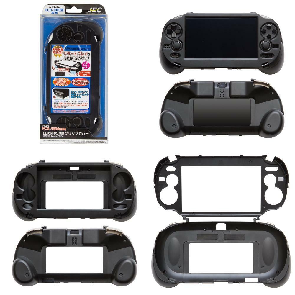 正規品 Psvita1000用 L2 R2ボタン搭載グリップカバー ブラック 未使用品 待望の再販 Conetica Com Mx
