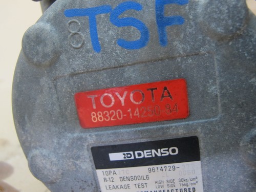 🥇86-92 TOYOTA SUPRA MK3 7MGE A/C AIR CONDITION COMPRESSOR 88320-14250 OEM - Picture 3 of 12