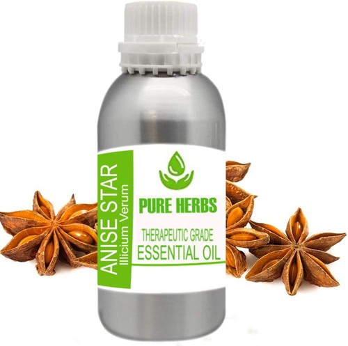 Pure Herbs Anise Star lllicium Verum 100% Pure & Natural Essential Oil - Picture 43 of 50