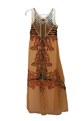 geisha designs sleeveless tulle dress Geisha Ruffled Tulle Midi Dress | Made-To-Order