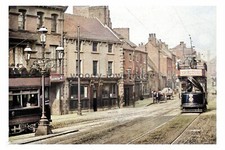 ptc0503 - Tram at Rotherham West Gate - Yorkshire - print 6x4