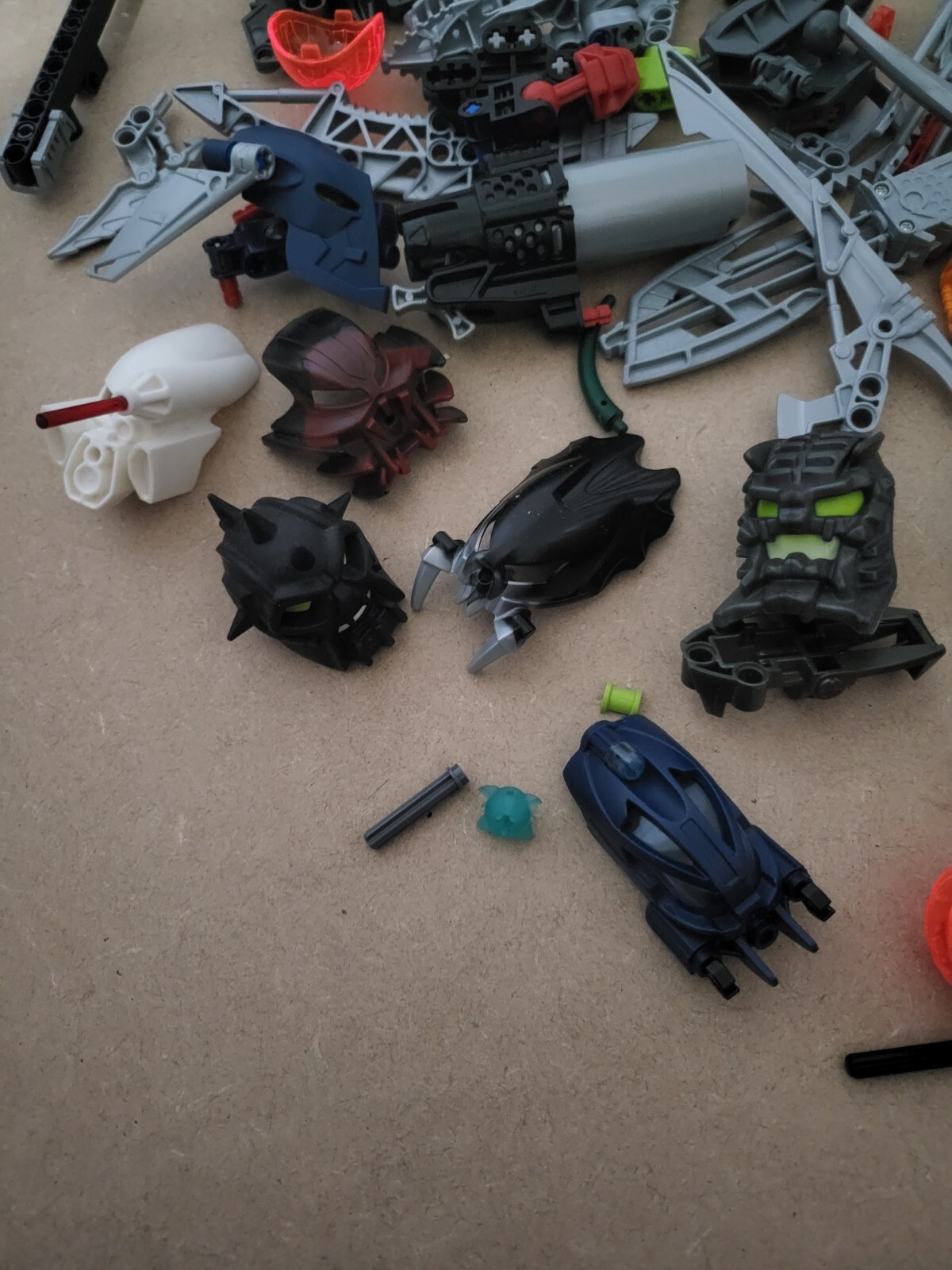 Bundle Of Lego Bionicle Spare Parts, Helmets And Much More eBay