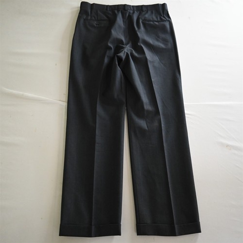 Vtg USA Made 40R 33x32 Blue Stripe Slim Wool Mens Jacket Pants Suit - Picture 12 of 24
