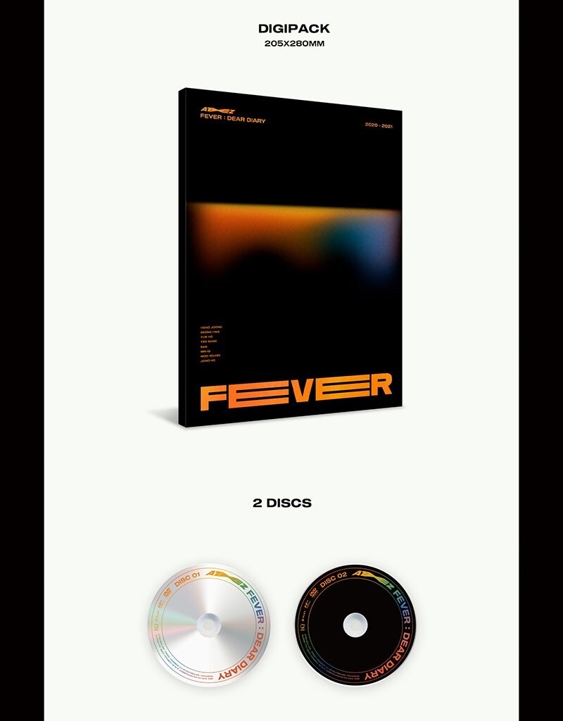 ATEEZ SAN FEVER : DEAR DIARY トレカ ATEEZ - ATEEZ FEVER : DEAR DIARY K-pop Photo Book Card Boy