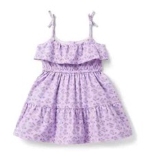Janie and Jack Floral Ruffle Sundress, Girls Size 3