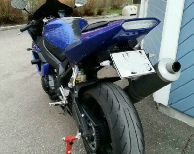 Yamaha R1 Fender Eliminator Tail Tidy NTS Black Logo 2004-2014
