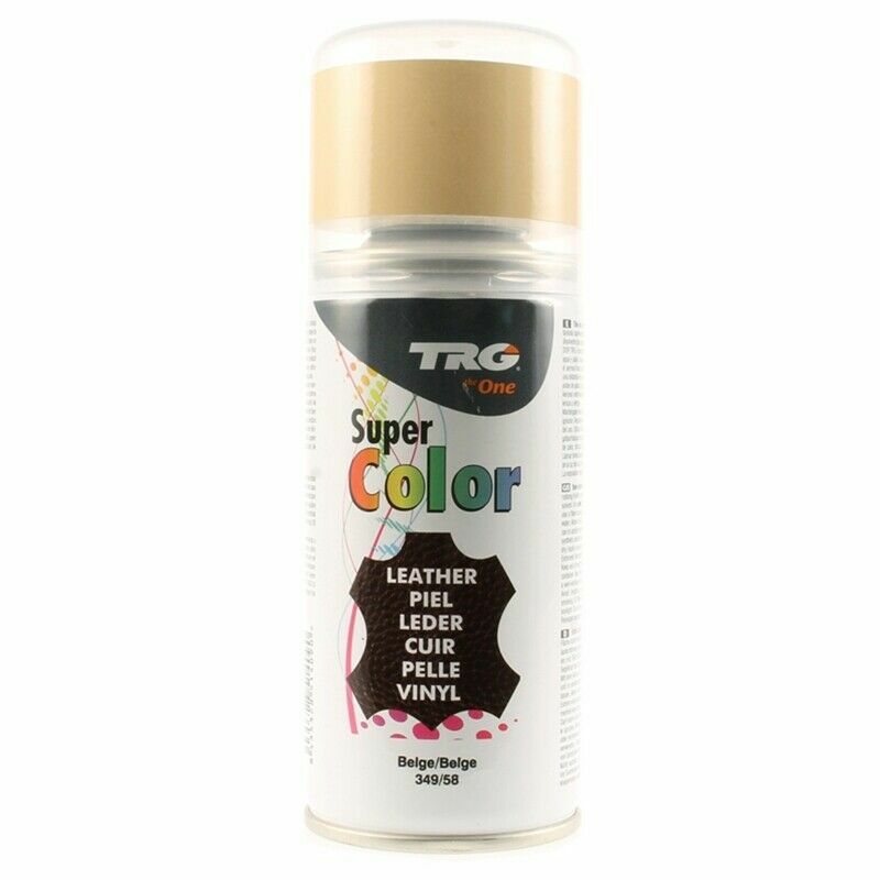TRG - Super Colour Beige 349 Dye Spray 150 ml Vinyl Canvas Plastic Leather Shoes - Image 2