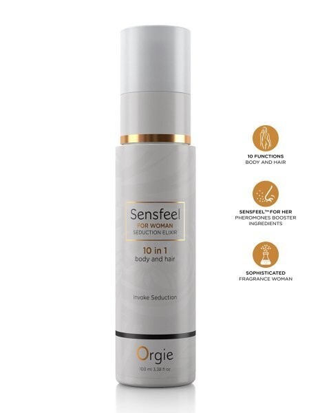 Soin du corps Sensfeel Orgie Elixir de Séduction cosmétique sensuel et hydratant femme 100 ml