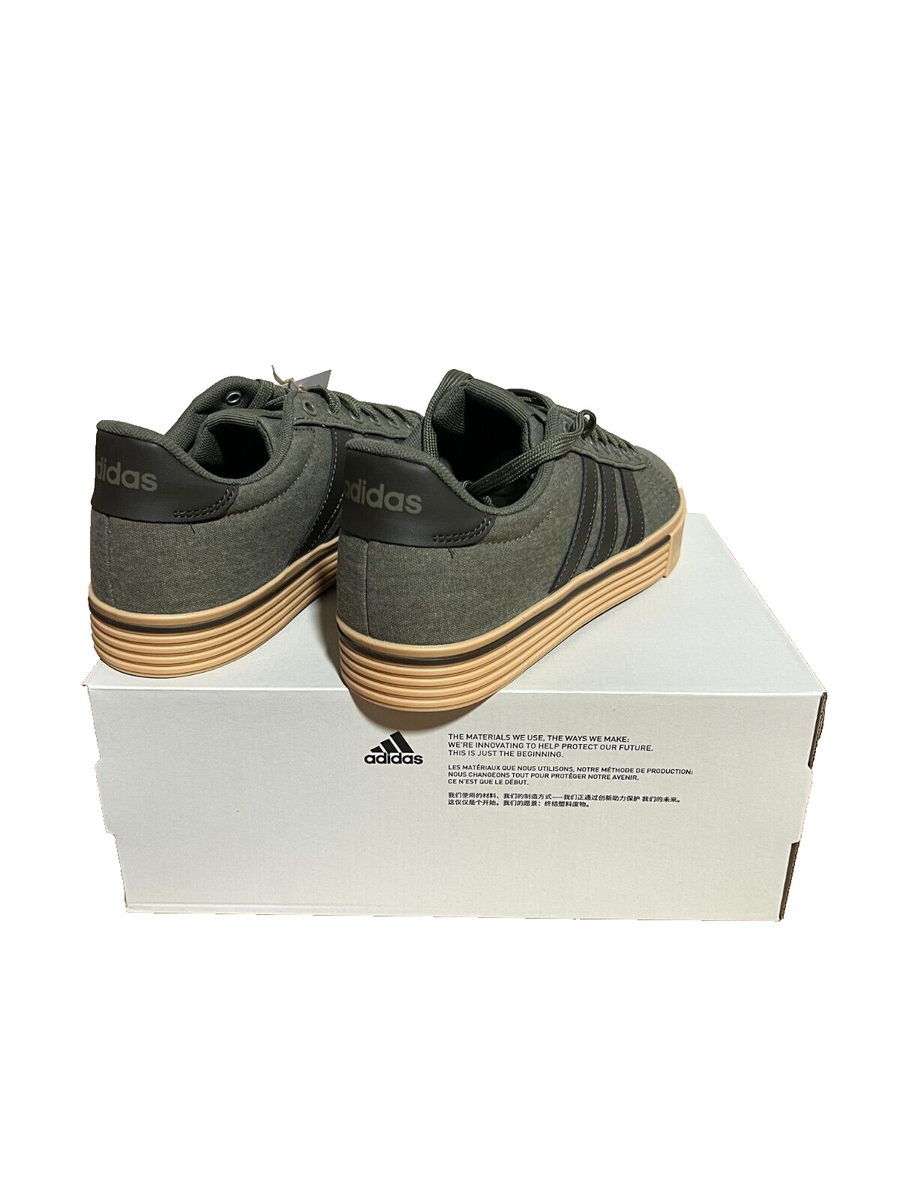 Adidas Daily 4.0 Skateboarding Shoes Men's Size 8 Shadow Olive
