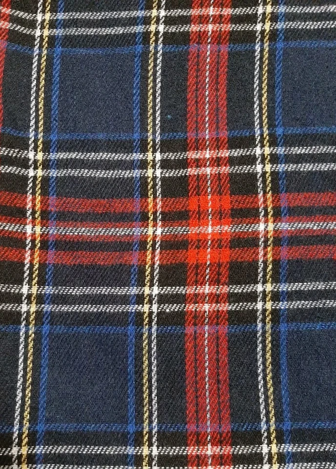 Funda de almohada decorativa cuadrada tejida a cuadros escoceses tartán nueva sin etiquetas funda de almohada 19"x19,5" Foto 4 de 4