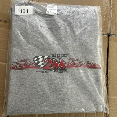 Vintage 2005 Nascar Racing Zippo Lighter Gray 2XL XX-Large T-Shirt Tee - Picture 12 of 12
