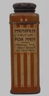 Vintage Mennen 1940s Talcum Tin Rare Color 4oz.