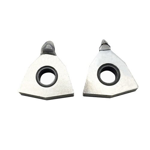 2 Stück MCD Einkristall Diamant Hartmetall Dreheinsätze WNMG080402 Spiegelglanz - Bild 5 von 9