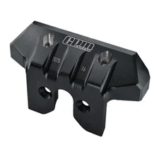 GPM Aluminum 7075-T6 Rear Bumper Black for Traxxas 1/8 4WD Sledge