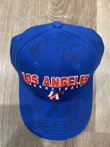 2012-13 LA Clippers Team Auto Hat Autographed Blake Griffin Chris Paul All-Star - Picture 2 of 5