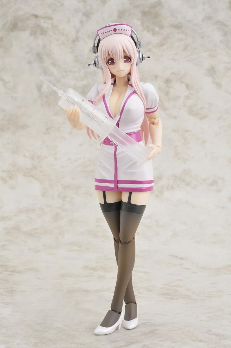 Gutto Kuru Figure Collection 53 Super Sonico Nurse Ver