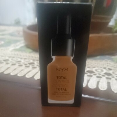   NYX Total Control Drop Foundation 0.43 Fl Oz ''TCDF15.5 Cinnamon''  SEALD   