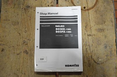B310 - KOMATSU Shop Manual für D85EX-15E0 / D85PX-15E0 Planierraupe