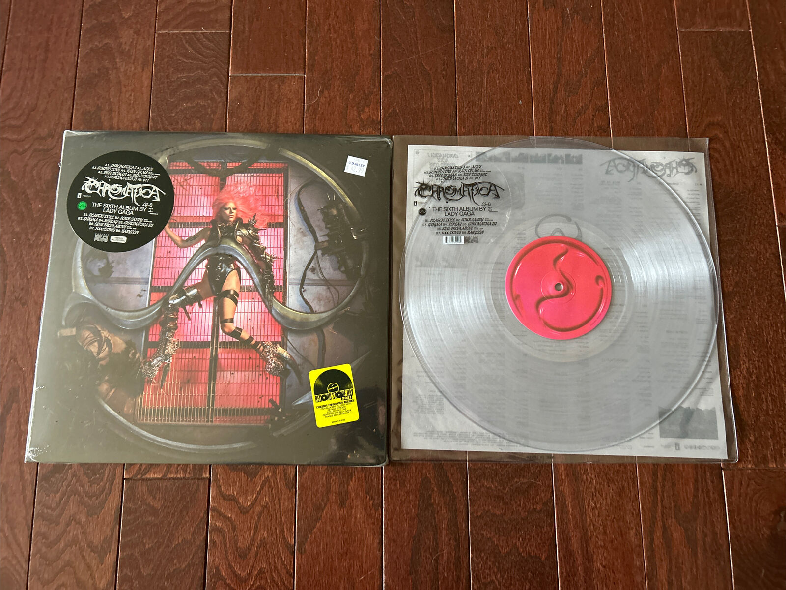 Lady Gaga Chromatica VINYL LIMITED EDITION DELUXE RECORD DAY EDITION RSD & Clear