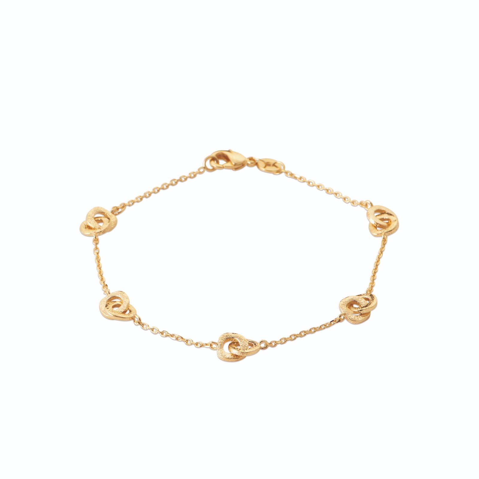 Bracelet plaqué or feuille dorée pour sublimer vos tenues d'été