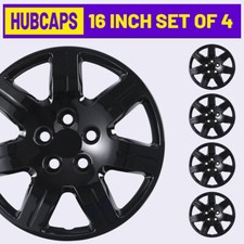 16-inch Set Of 4 Hubcaps For 2006-2011 Honda Civic R16 Wheel Rims Cover Bolt On