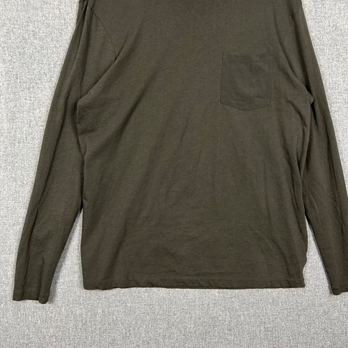 Camiseta All Saints Para Hombre Talla Mediana Gris Manga Larga Top Apollo Ls Crew - Imagen 4 de 14