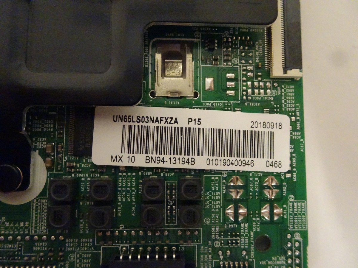 Samsung UN65LS03NAFXZA Main Board (BN97-14651B) BN94-13194B | eBay