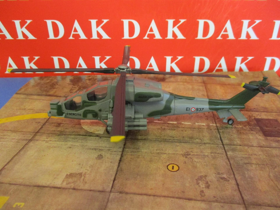 Die cast 1/72 Modellino Elicottero Helicopter Agusta A129 Mangusta Italy - Immagine 4 di 4