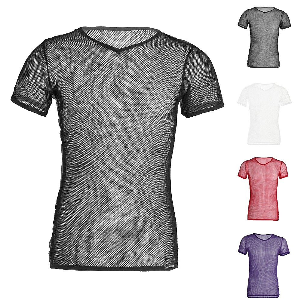Fishnet Top Mens | eBay Australia
