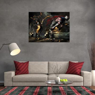 V5419 Mortal Kombat X D'Vorah Sub-Zero Fight Game Decor WALL