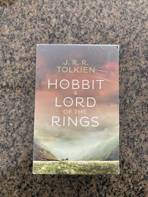 The Hobbit & The Lord of the Rings Boxed Set By JRR Tolkien NEW Paperback