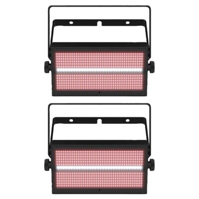 Chauvet DJ Shocker Panel FX Versatile Blinder Wash Strobe Effects Lights 2-Pack