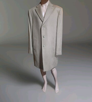 Colombo Thermo Neiman Marcus 100% Cashmere Overcoat