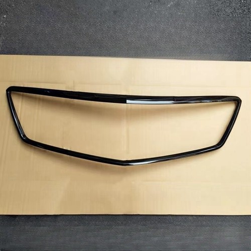 Gloss Black For Cadillac XTS 2018-2020 Outer Frames Front Grill Frame Trim Cover - Picture 3 of 7