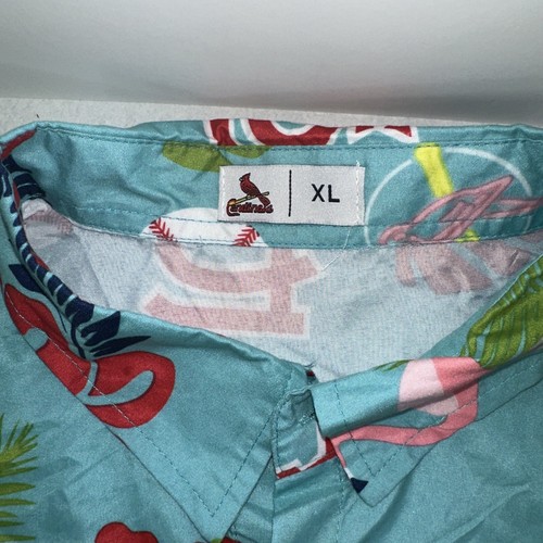 St Louis Cardinals Margaritaville XL Inspired All-Over Print Shirt SGA 2019 - Picture 2 of 5