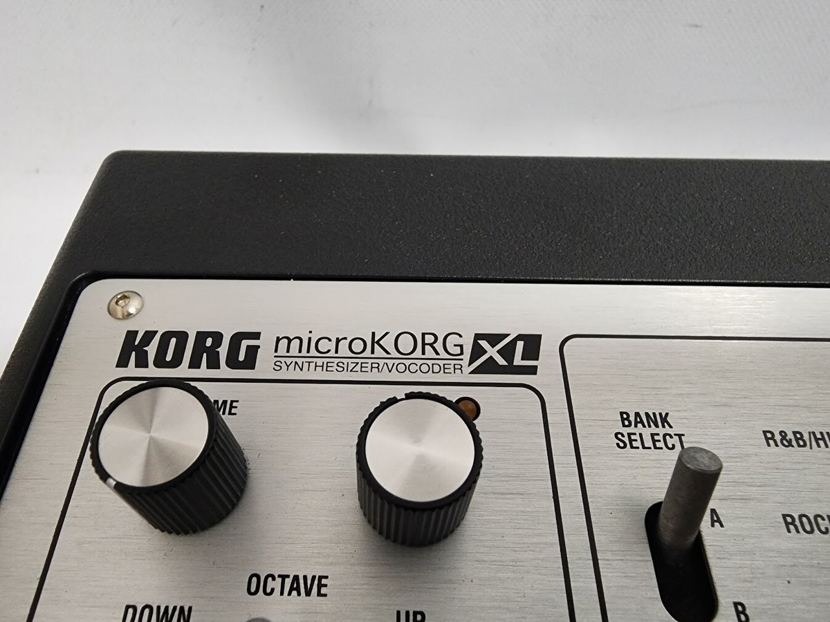 KORG microKORG XL Synthesizer Vocoder Keyboard Silver | eBay