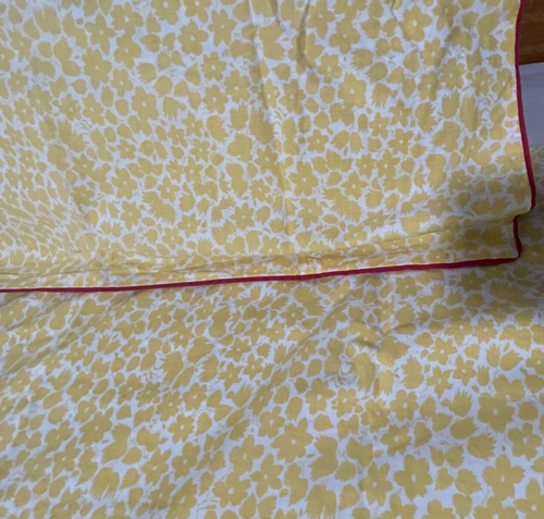Laura Ashley HOME yellow floral Queen doona cover pillowcase cotton double sided - Picture 5 of 9