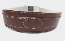 Schiek L2004 Weight Lifting Belt - Leather Contour 4.75" - L - Brown -New/Other